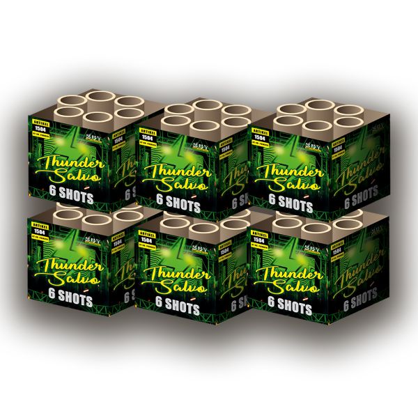 Thunder Salvo per 6 stuks